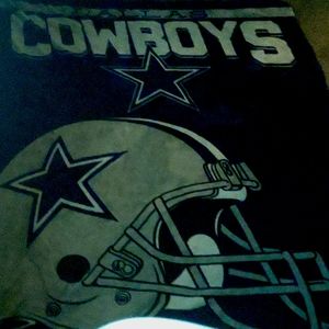 Denali home collection  dallas cowboys microfiber blanket/tapestry
